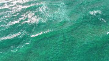Drone captures waves on Gold Coast, Australia video