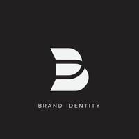 Letter BD or DB logo and icon design template. vector