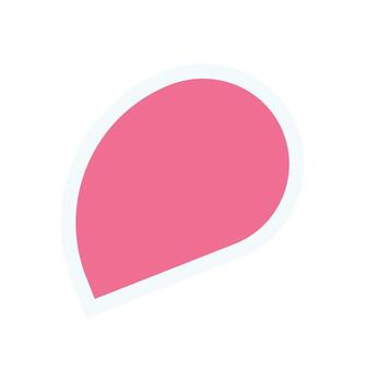 Brutalist abstract shape sticker. Modern icon symbol, minimal element with a flat design. This bold shape represents contemporary brutalism, graphic style, and potential for creative applications. vector