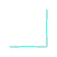 Y2K modern frame icon. Abstract retro element with minimal shape. Digital tech aesthetic, futuristic design, perfect for decoration and contemporary graphics. vector