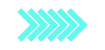 Y2K abstract arrow shape. Retro symbol in modern flat style. This graphic icon combines bold elements with a 90s vibe, making it ideal for trendy logos, badges, and decoration. vector