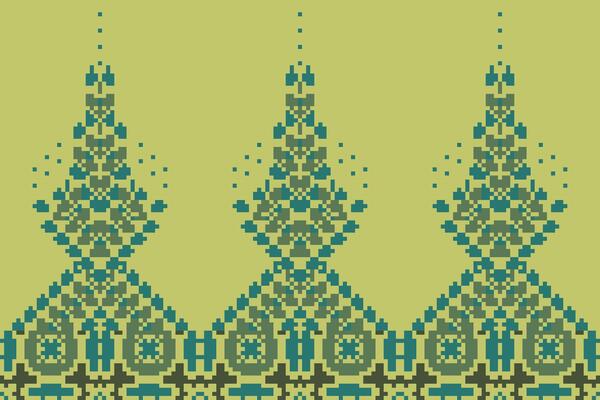 Fabric Texture Ikat Pattern Dressfolk Embroidery, Aztec Geometric Ornament Print. Design for Carpet, Wallpaper, Clothing, Wrapping, Fabric