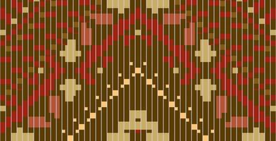 Saree Korean Traditional Pattern Fabricfolk Embroidery, Aztec Geometric Ornament Print. Design for Carpet, Wallpaper, Clothing, Wrapping, Fabric vector