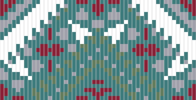 Geometry Shapes Indian Traditional Patternfolk Embroidery, Aztec Geometric Ornament Print. Design for Carpet, Wallpaper, Clothing, Wrapping, Fabric