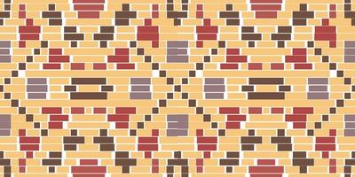 Geometry Shapes Colorful Abstract Geometric Patternfolk Embroidery, Aztec Geometric Ornament Print. Design for Carpet, Wallpaper, Clothing, Wrapping, Fabric vector