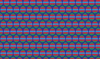 Red and blue geometric fabric pattern with metallic grid texture vector