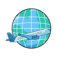 illustration of Global Shipping vector