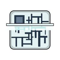 illustration of QR Code Scan vector