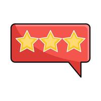 illustration of Customer Feedback Rating vector