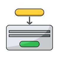 illustration of Bulk Upload vector