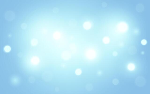 Soft Blue Bokeh Background Light, Dreamy Glow and Abstract Blur for Calm Mood Designs, Background decoration
