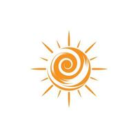 Stylized Wind logo symbol vector
