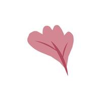 Stylized Colorful leaf logo and symbol design vector