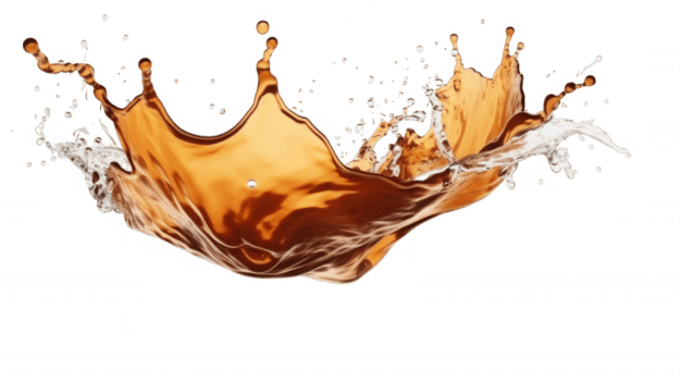 dinamico 3d icona spruzzo con trasparente sfondo, evidenziazione bevanda grafico design elemento e consegna vivace visivo urto png