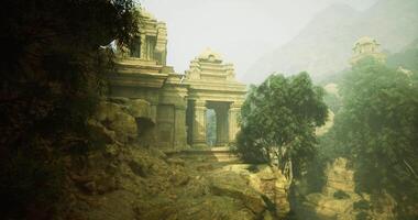 Surreal CGI Temple Beneath the Sky video