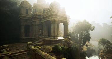 CGI Deserted Temple Complex video