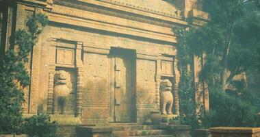 Realistic CGI Temple Beneath the Sky video