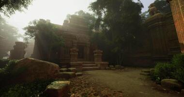 Realistic CGI Temple in the Jungle video