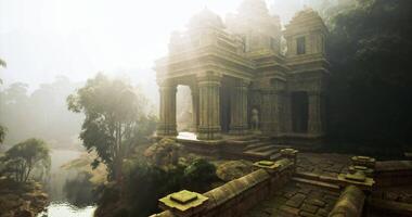 Surreal CGI Enchanted Temple View video