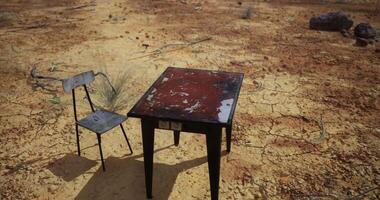 CGI chair and table video