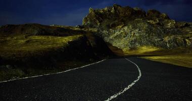 CGI mountain road video