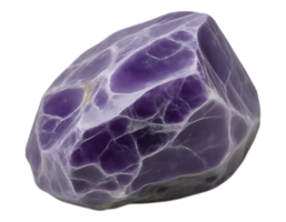 Amethyst Crystal Gemstone with Transparent Background png
