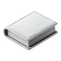 Fluffy White Furry Notebook Book Diary Journal png
