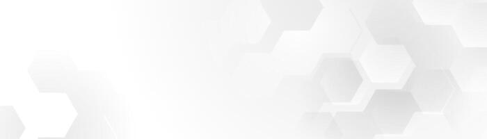 Abstract white geometric shape technology digital hi tech concept background. Space for your text vector