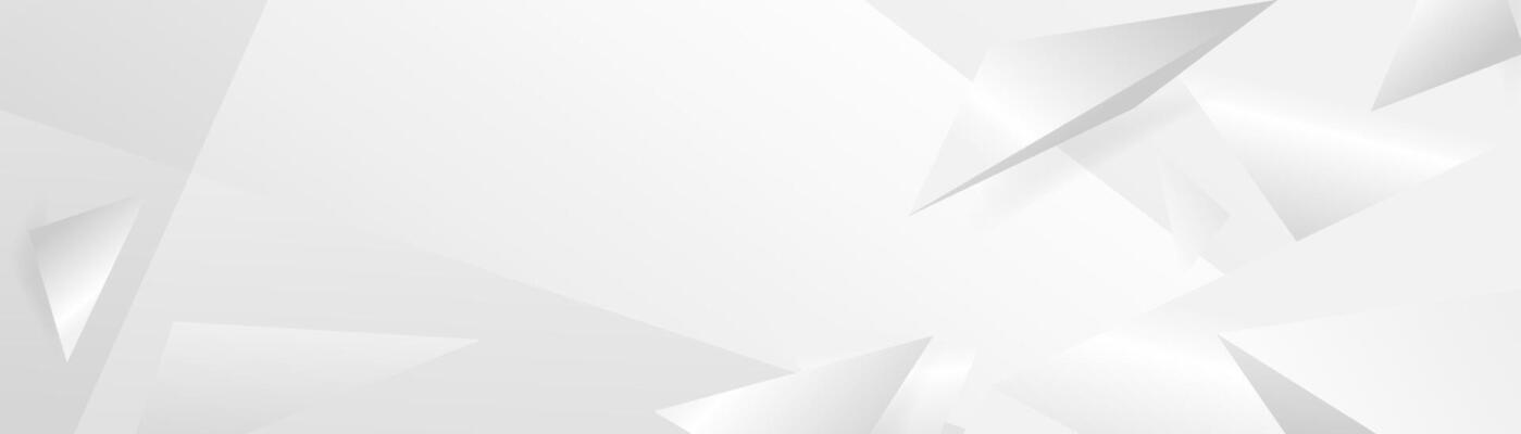 Abstract white modern low polygon 3d pyramids chaotic background