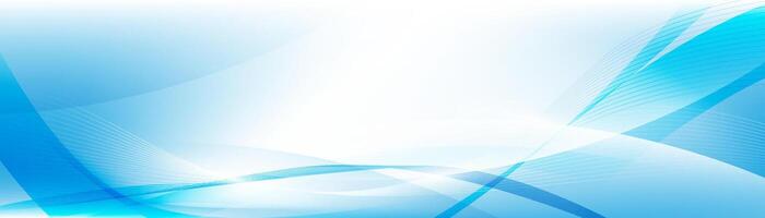 Abstract blue waves for artistic designs vector