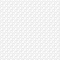 Repeating pattern of white circles in a grid. vector