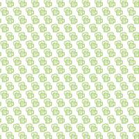 Green Beer Mug Pattern for Festive Events vector