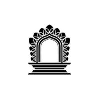 Intricate Archway, Geometric Ornamentation, Minimalist - Arch vector