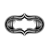 Intricate Tribal Ornament, Elegant, Minimalist Background vector