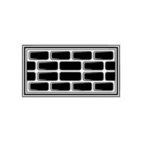 Modular Grid, Minimalist Construction, Geometric Pattern vector