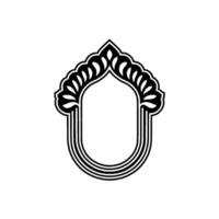 Stylized Ornament, Minimalist Emblem, Sacred Geometry vector