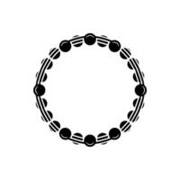 Minimalist Bracelet, Circular, Modern Emblem vector
