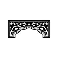 Intricate Mushroom Archway, Vintage Botanical Illustration, Mushrooms vector