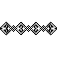 Geometric Deco Border, Elegant Pattern, Vintage - Symmetrical - Art deco vector