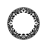 Mystical Mushroom Circle, Botanical Illustration vector