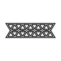 Geometric Pattern, Minimalist, Abstract Ornamentation vector