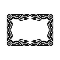 Intricate Celtic Frame, Vintage, Ornamental Border vector