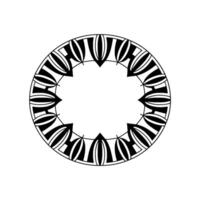Geometric Radial Pattern, Minimalist, Circular vector