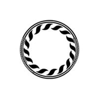 Abstract Circular Emblem, Geometric Wave vector