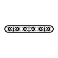 Nautical Border, Celtic Motif, Vintage vector