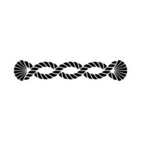 Intertwined Lines, Radiant Energy, Minimalist Emblem vector