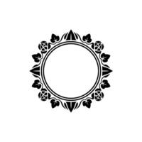 Intricate Celtic Frame, Vintage, Elegant Border - Floral vector