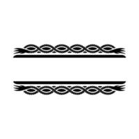 Nautical Rope Border, Vintage Style, Decorative Element, Textile vector