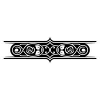 Intricate Celtic Border, Vintage Ornamentation - Swirl vector