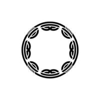 Intricate Celtic Circle, Symbolic, Vintage Motif vector